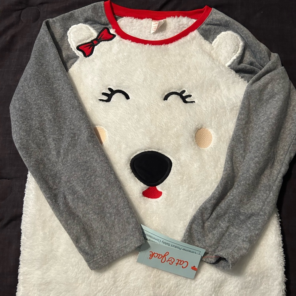 Cat &Jack size Large 10-12 girls shirt/sleep shirt.  Very soft and comfy.  NWT